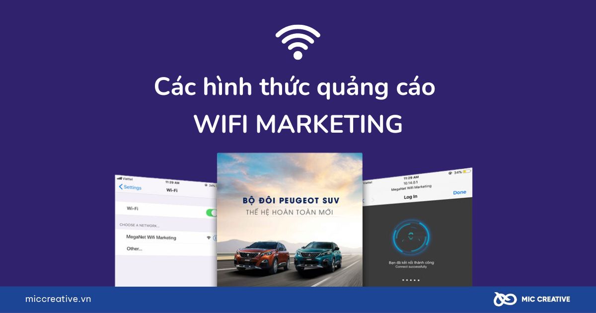 Một số hình thức quảng cáo về Wifi Marketing