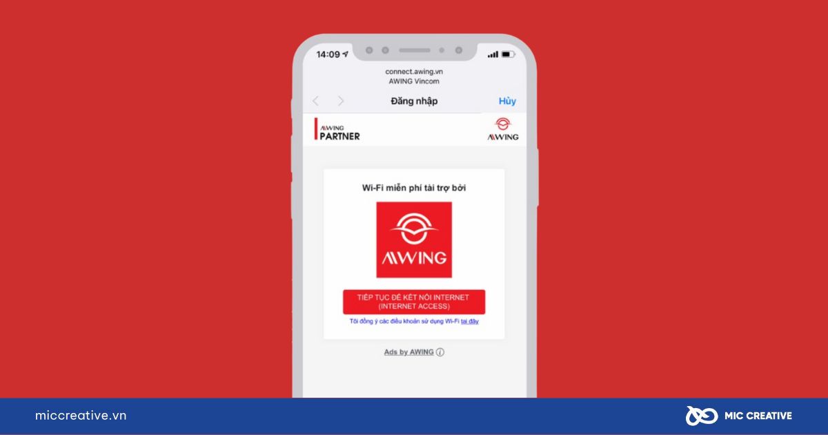 Wifi Marketing của Vincom