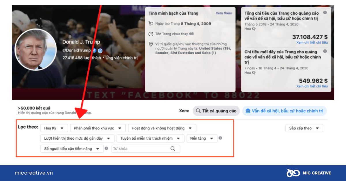 cách sử dụng thư viện quảng cáo Facebook library