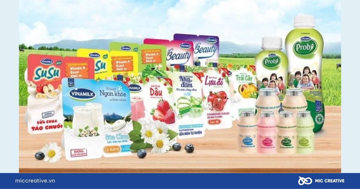 chiến lược marketing của Vinamilk