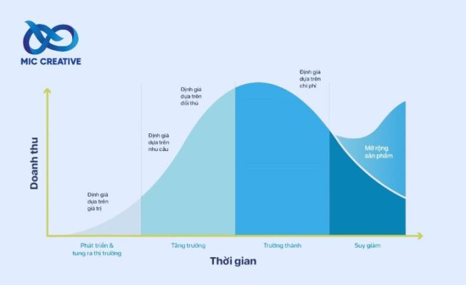 Chu kỳ của sản phẩm qua từng giai đoạn