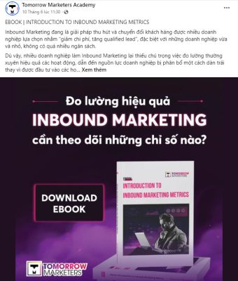 Mẫu bài đăng bán hàng sử dụng dạng chia sẻ kiến thức, thông tin