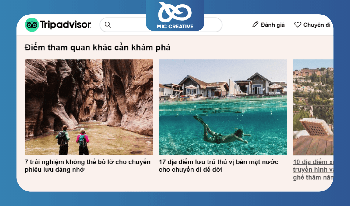 TripAdvisor - Nền tảng lý tưởng để đăng bài viết quảng cáo du lịch