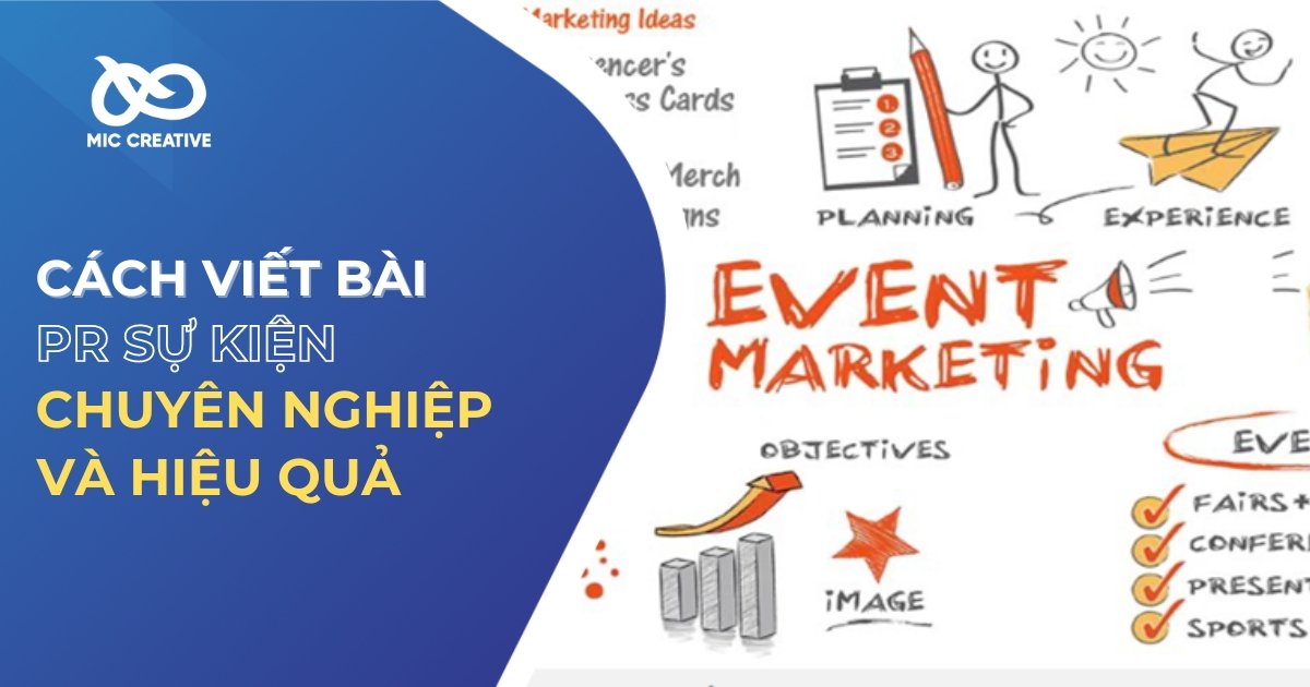 Cách viết bài PR sự kiện
