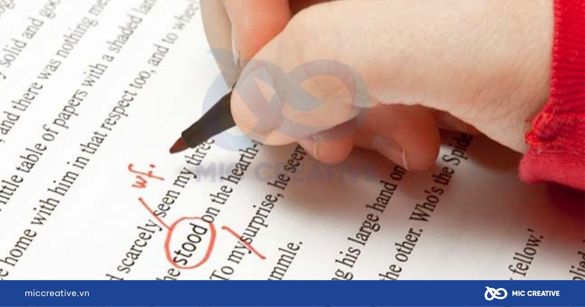 Kiểm tra lỗi sai sau khi hoàn tất bài PR sự kiện