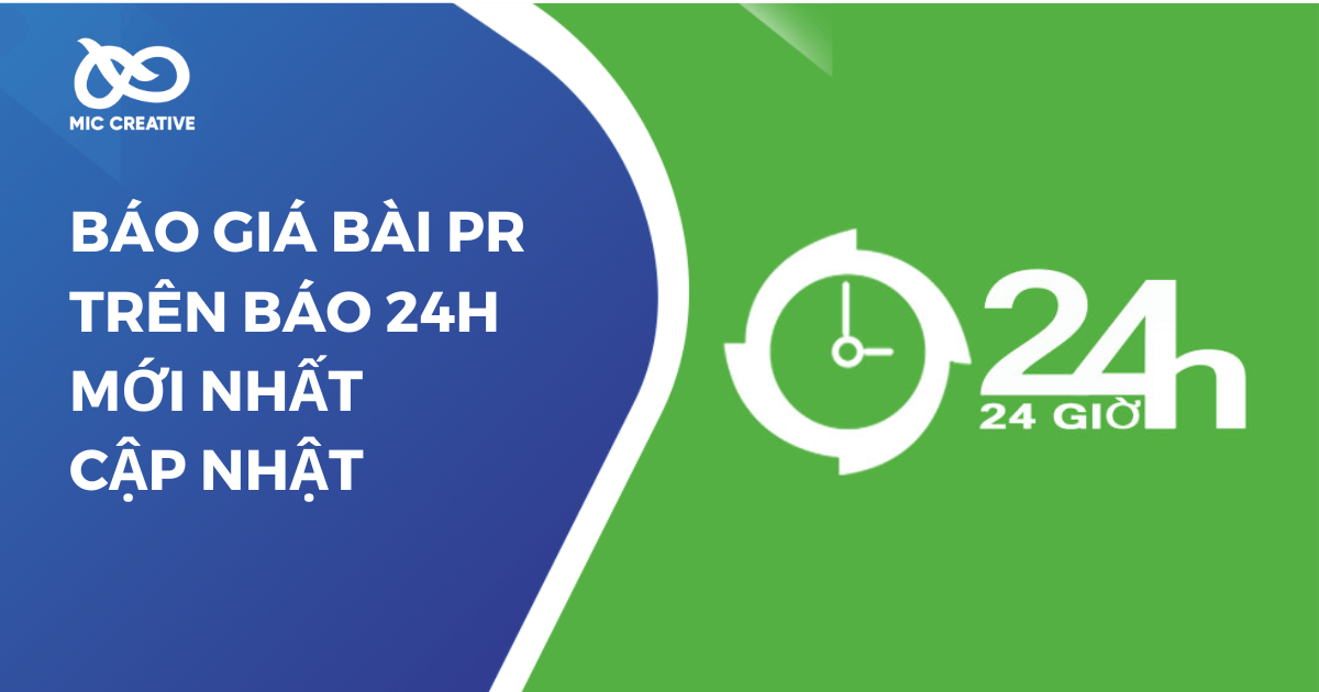 Thumbnail báo giá bài PR báo 24H