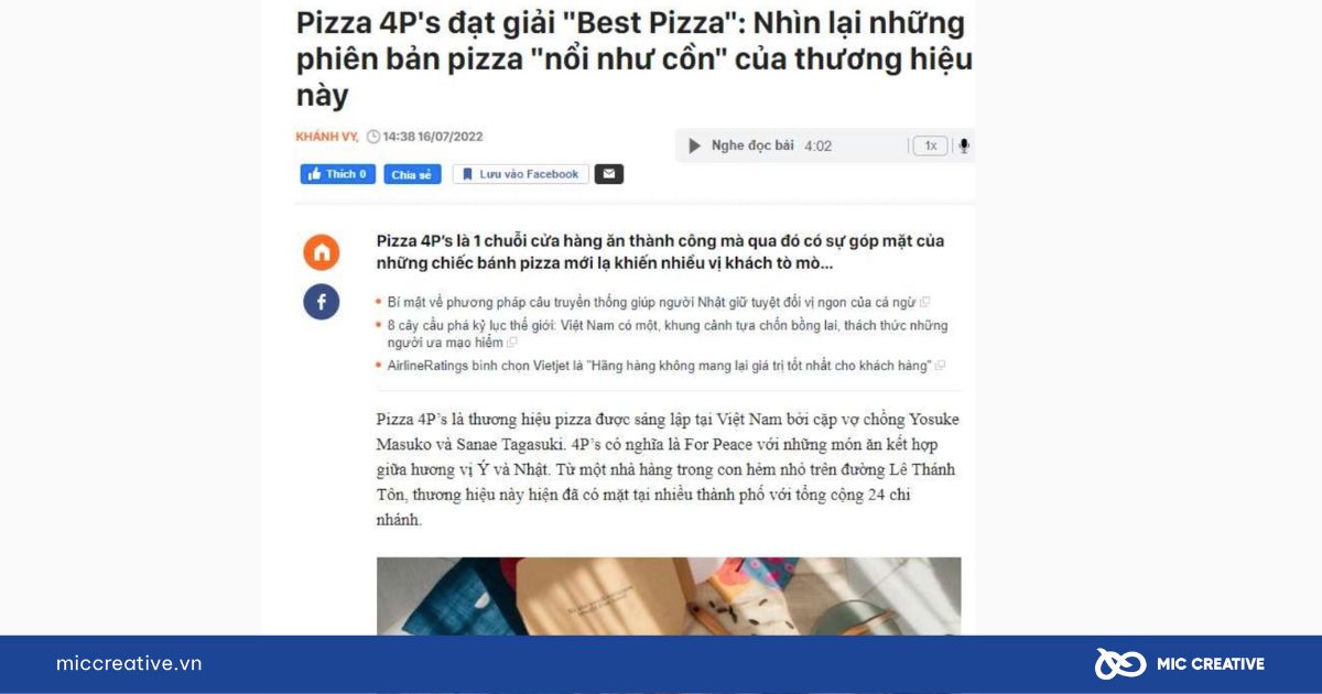  Những mẫu bài pr hay cho ngành hàng ẩm thực