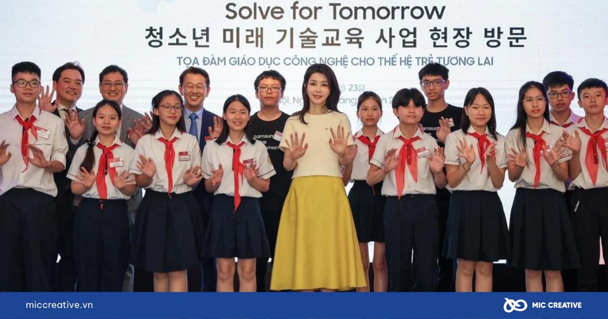Chương trình CSR của SamSung - Solve for Tomorrow