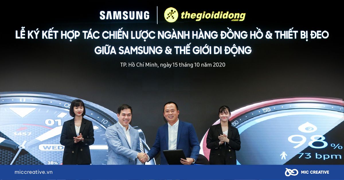 Thế giới di Động là đối tác của SamSung tại Việt Nam