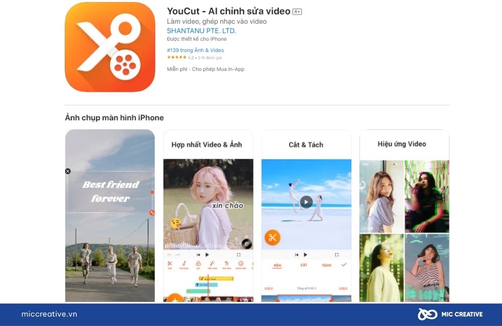 YouCut - Công cụ giúp chỉnh sửa video dễ dàng, ngay lập tức
