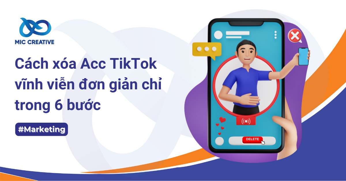 Cách xóa Acc TikTok vĩnh viễn