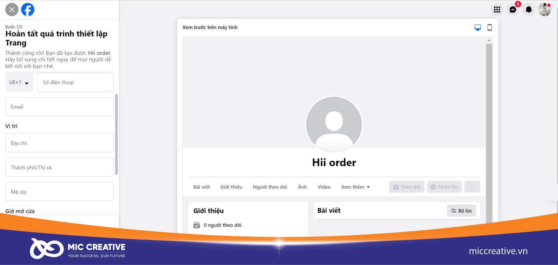 Hướng dẫn chi tiết cách tạo Fanpage thu hút khách hàng image13