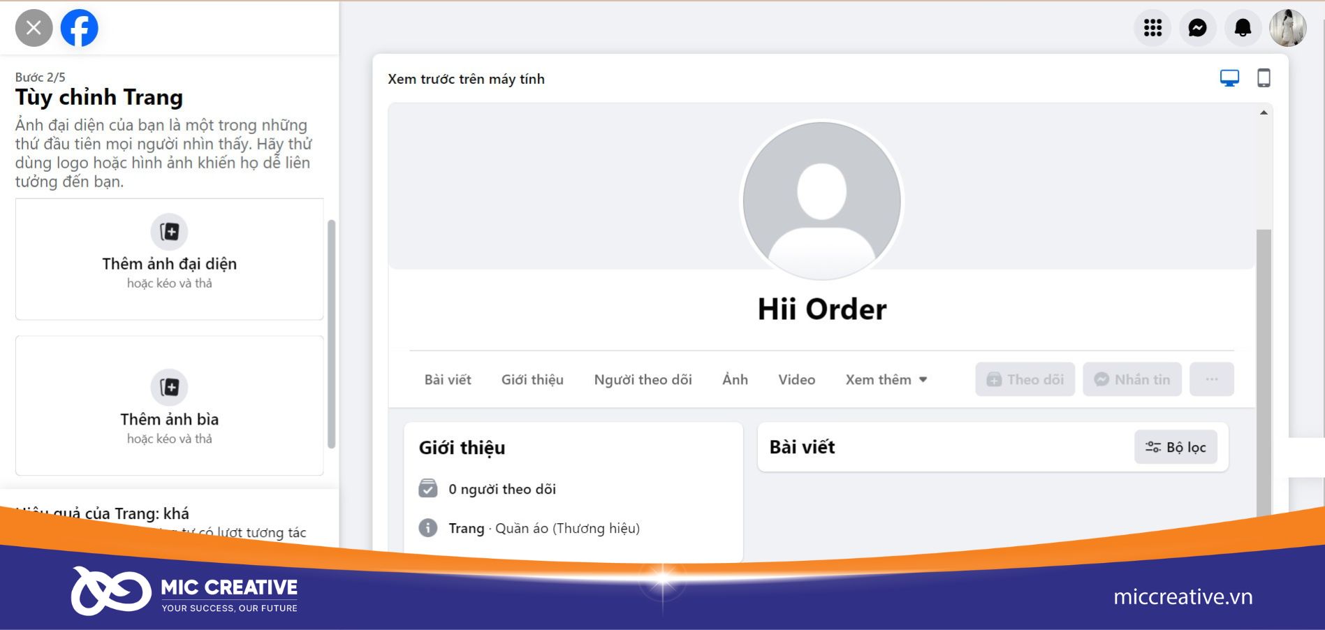 Hướng dẫn chi tiết cách tạo Fanpage thu hút khách hàng image2 1