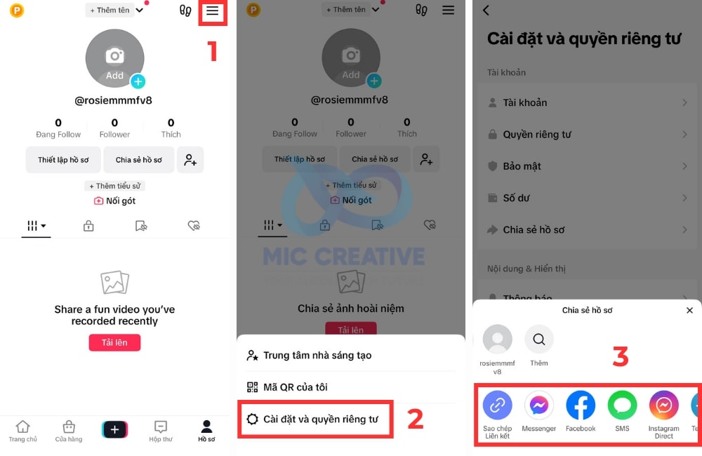 Cách chia sẻ video TikTok lên các nền tảng mạng xã hội khác