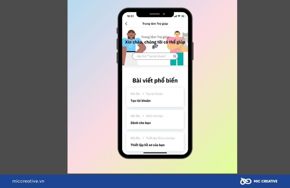 Trung tâm trợ giúp của TikTok có thể sẽ giúp bạn khôi phục được video đã xóa.