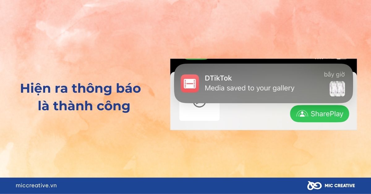 Tải video thành công