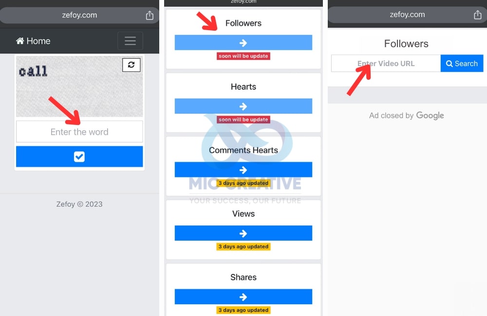 Cách dùng Free - Viptools để tăng Follow