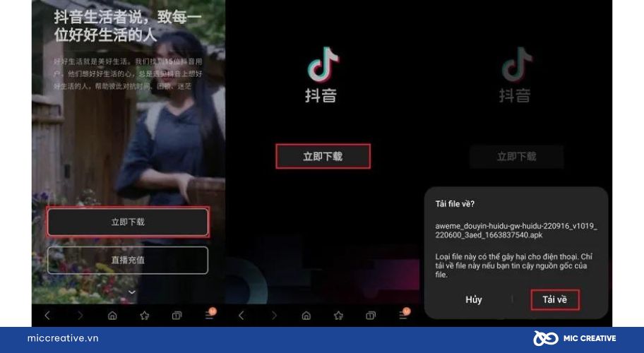 cách tạo tài khoản douyin