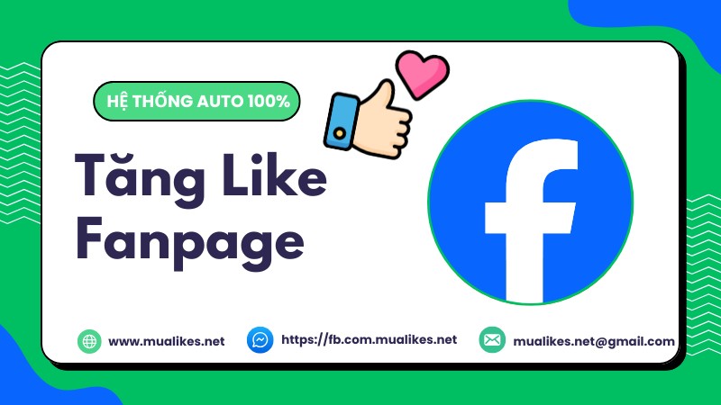 Tăng like Fanpage
