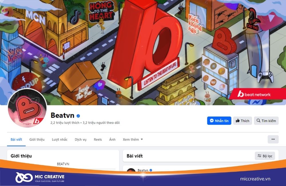 Fanpage Beatvn