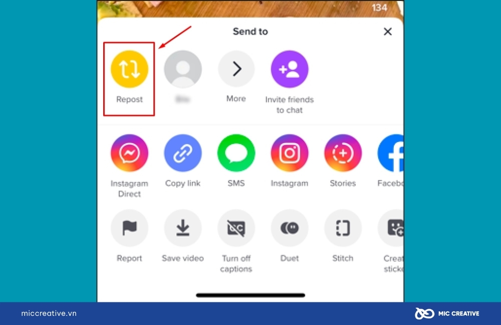đăng lại trên TikTok là gì