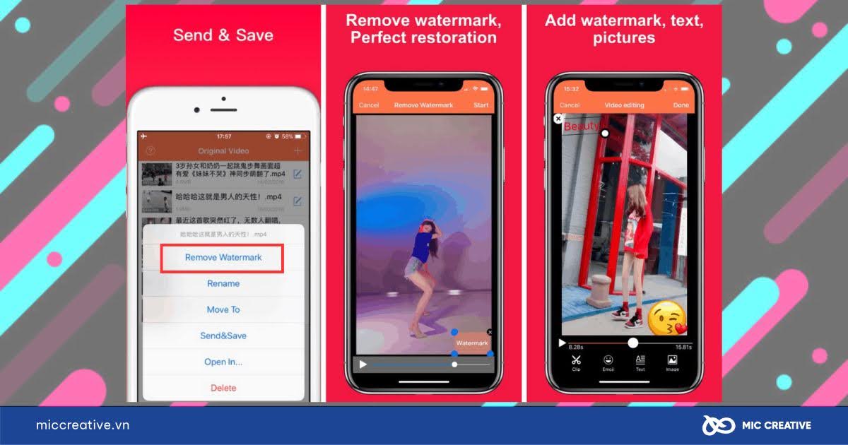 Kéo để chọn tỷ lệ khung hình cho video bằng lưới hướng dẫn