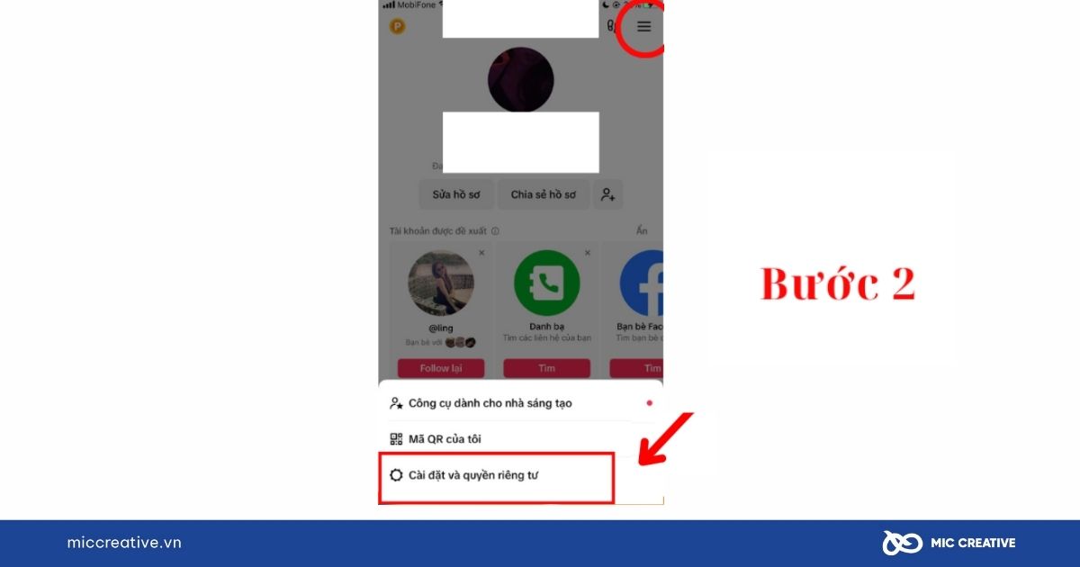 Xóa toàn bộ video trên TikTok cùng lúc - Bước 2