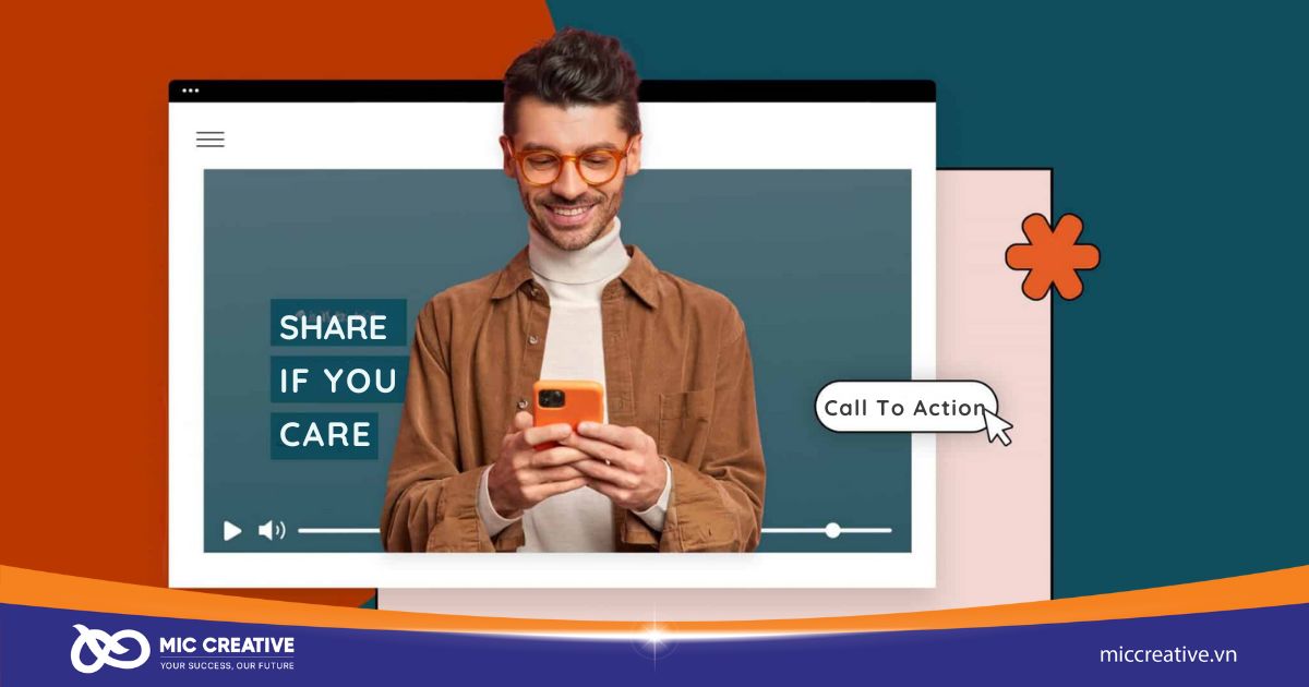 Để lại CTA ở cuối video