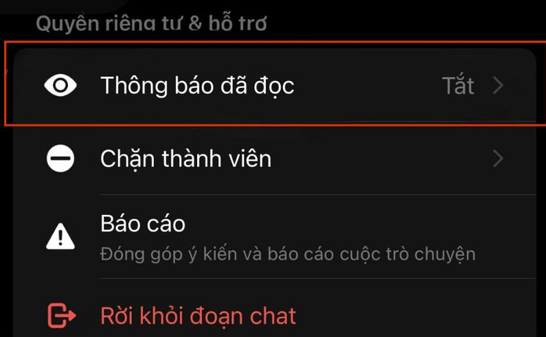 Messenger đã cho phép tắt trạng thái 