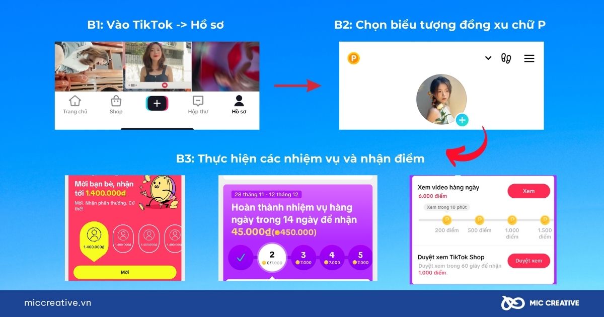 Kiếm tiền trên TikTok với TikTok Rewards