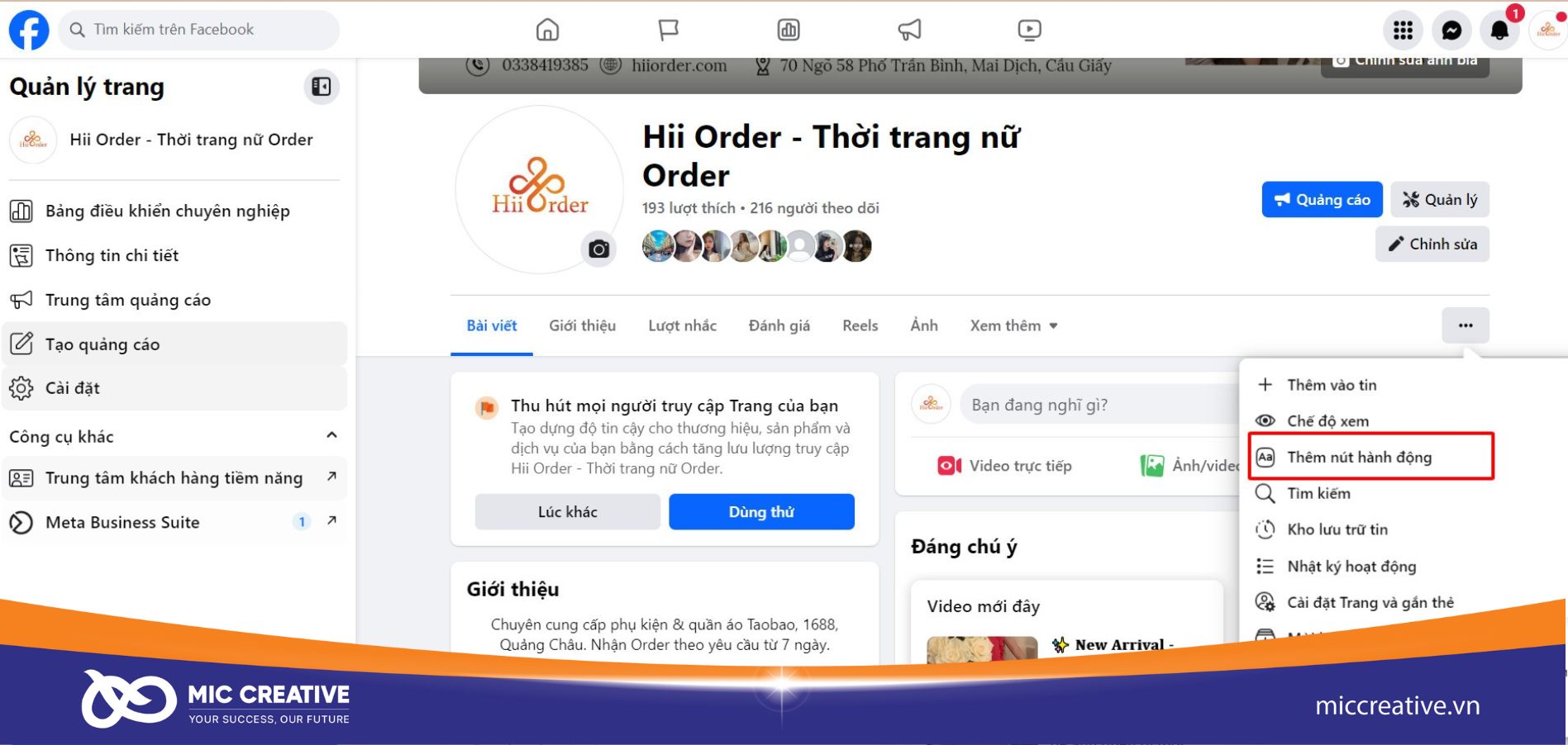 Hướng dẫn cách cài đặt nút like trên Fanpage đơn giản nhất 2023 buoc 2 cach cai dat nut like