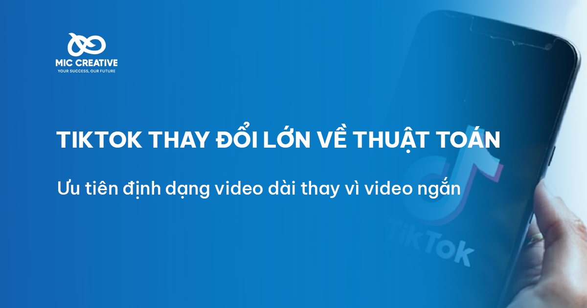 TikTok thay đổi về thuật toán