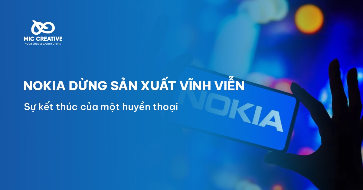 Nokia chính thức dừng sản xuất điện thoại