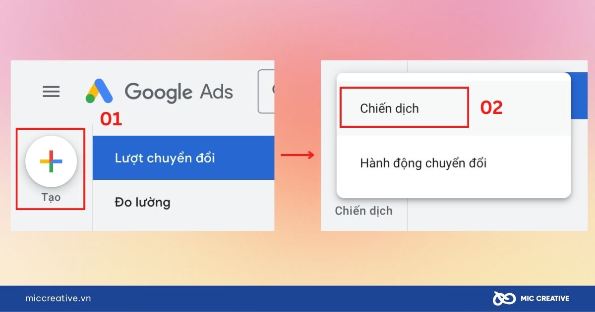 Tạo chiến dịch mới