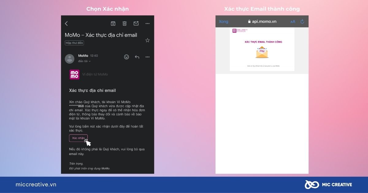 Xác thực Email