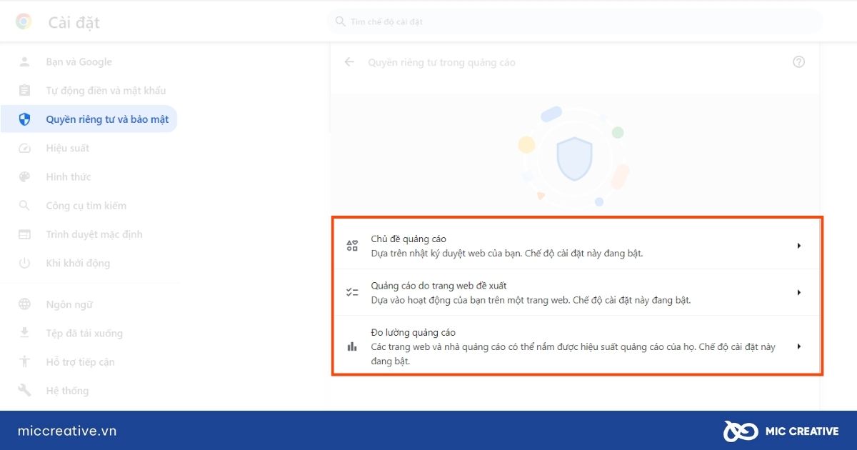 cách tắt quảng cáo trên Google Chrome