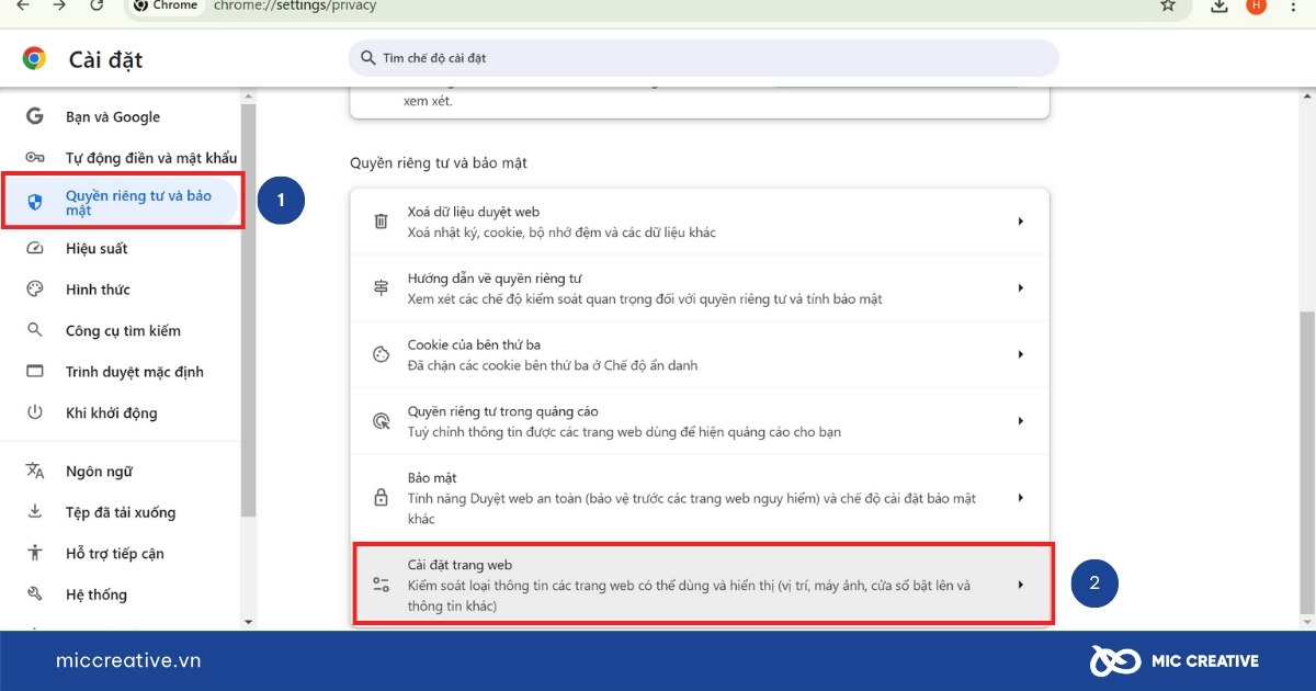 cách tắt quảng cáo trên Google Chrome