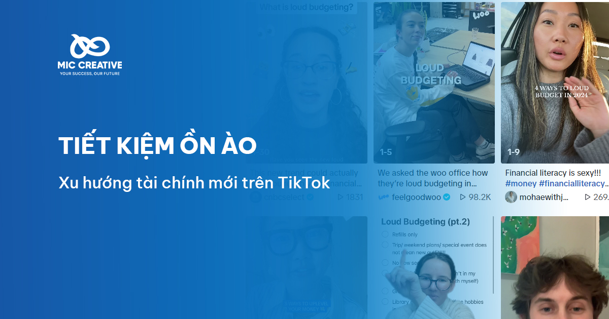 Tiết kiệm ồn ào: Xu hướng tài chính mới trên TikTok