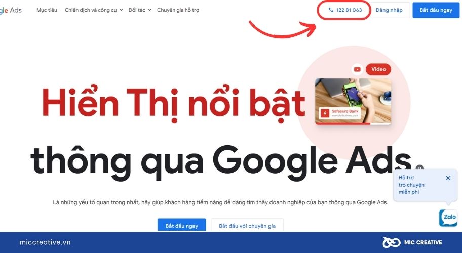 Số điện thoại hỗ trợ chuyên gia