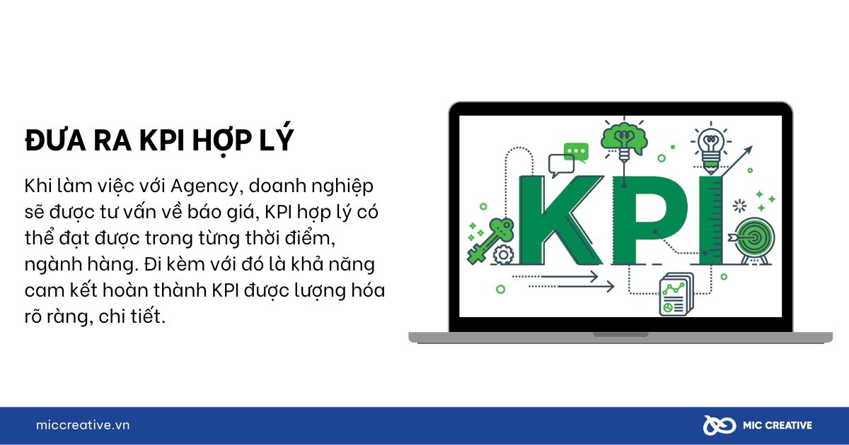 Đưa ra KPI hợp lý