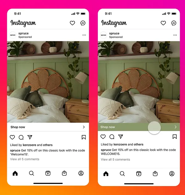 Instagram Ra Mắt Quảng Cáo Có Mã Giảm Giá Hấp Dẫn ig ads