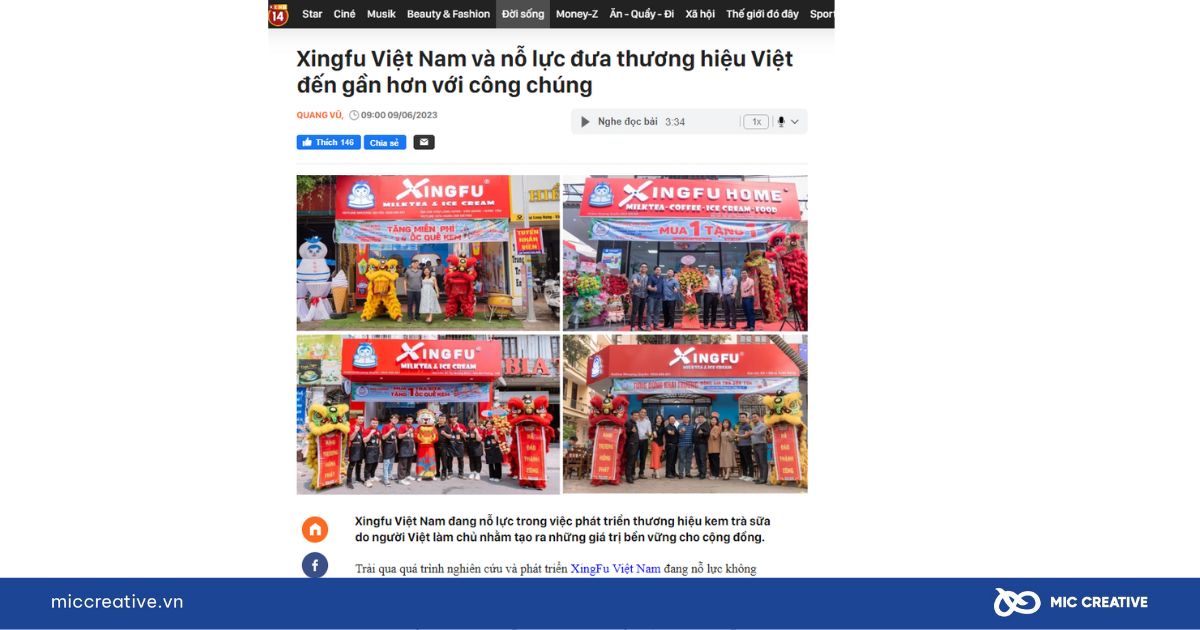 Booking báo chí để quảng cáo website