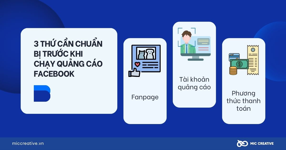 Cần chuẩn bị gì trước khi chạy quảng cáo Facebook?