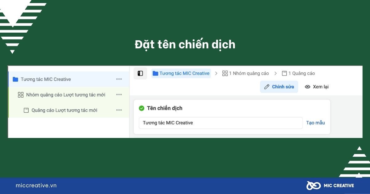 Đặt tên chiến dịch