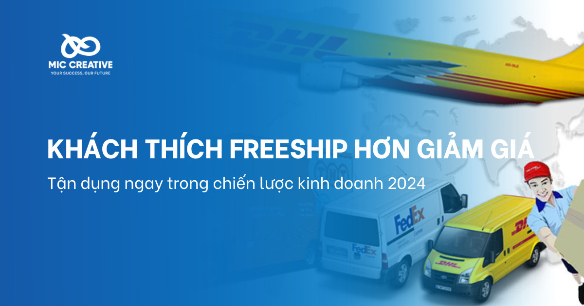 Khách hàng thích Freeship hơn voucher Giảm giá