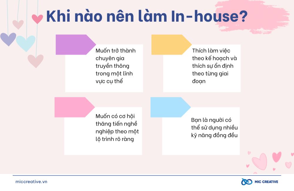 Khi nào nên làm In-house?