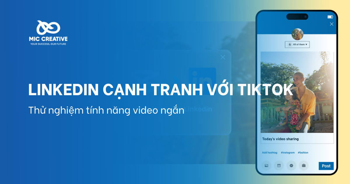 LinkedIn thử nghiệm tính năng video ngắn như TikTok