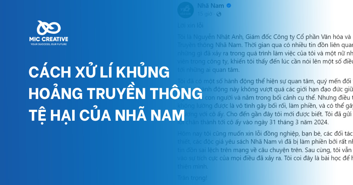 Lời xin lỗi của Nhã nam