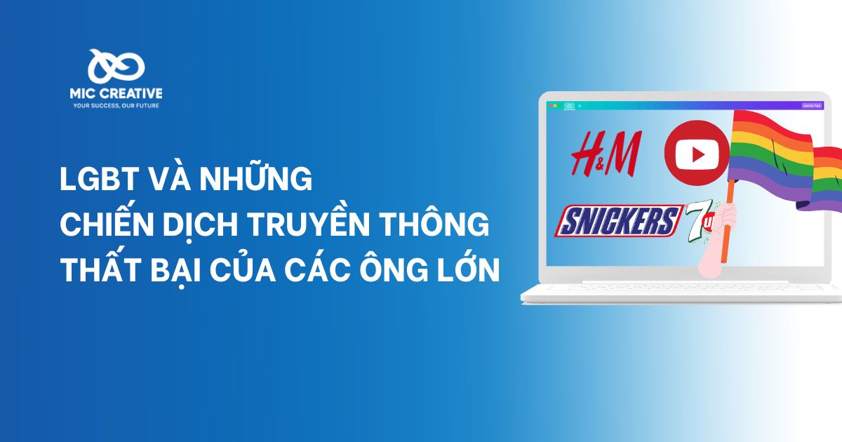 LGBT và những chiến dịch truyền thông thất bại của các ông lớn