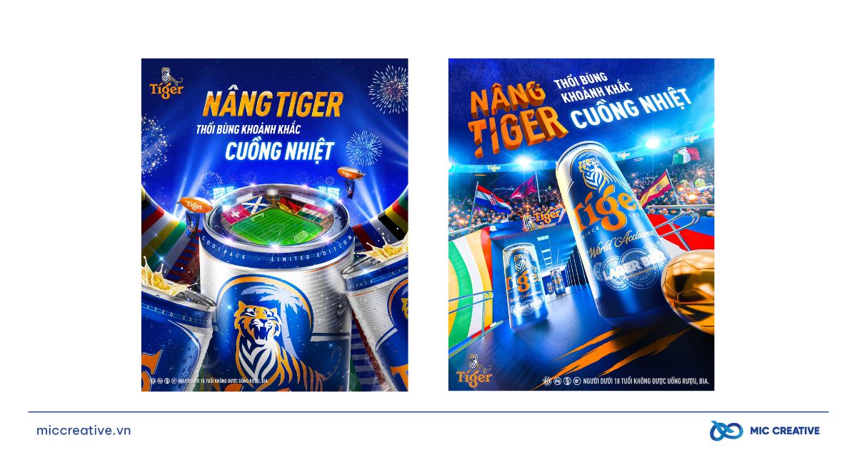 “Nâng Tiger - Thổi bùng khoảnh khắc nồng nhiệt”